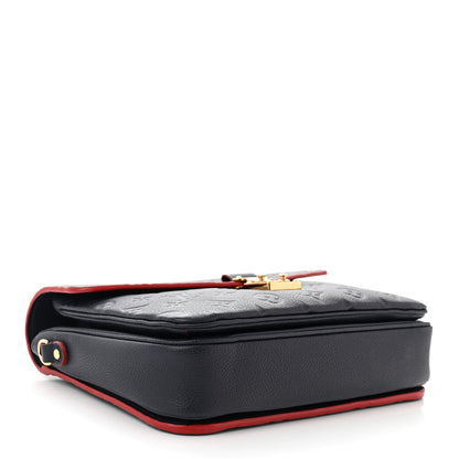 Louis Vuitton Empreinte Pochette Metis Marine Rouge 4 of 12