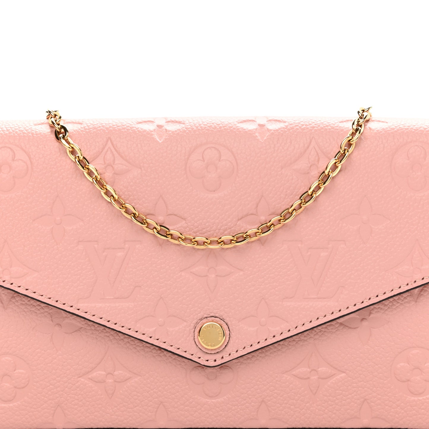 Empreinte Pochette Felicie Chain Wallet Rose Poudre