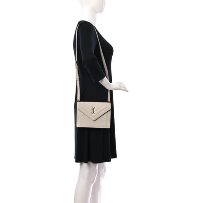 Saint Laurent Lambskin Quilted Mini Gaby Satchel Crema Soft 2 of 12