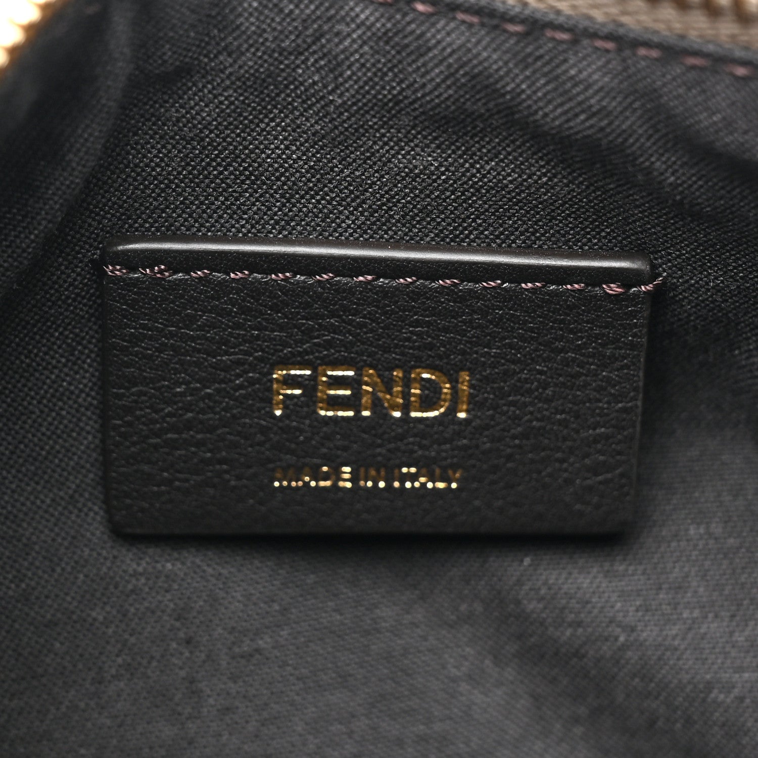 Fendi Vitello Grace Matte Mini Fendigraphy Hobo Bag Tortora 6 of 9