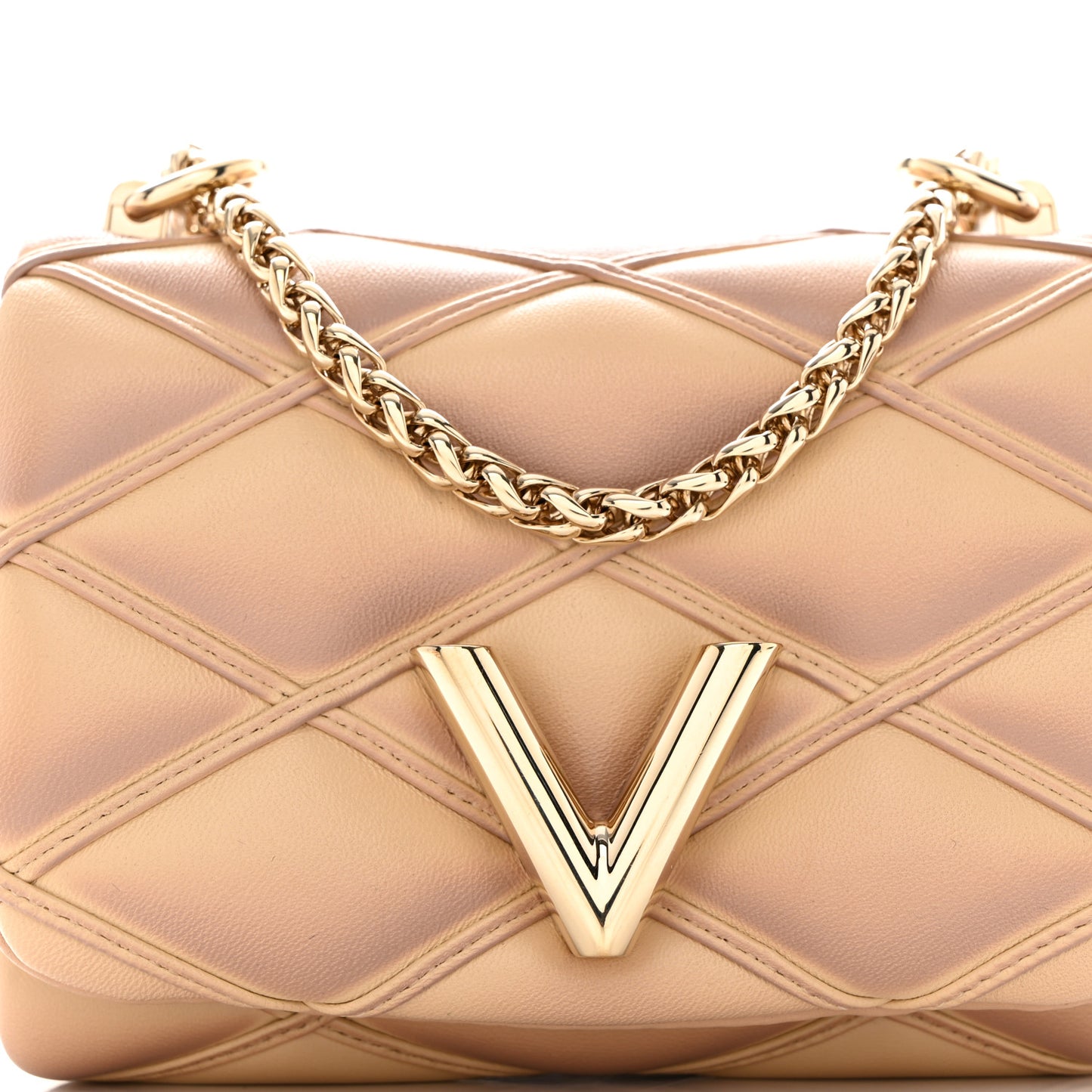 Lambskin Malletage Pico GO-14 Beige Pink