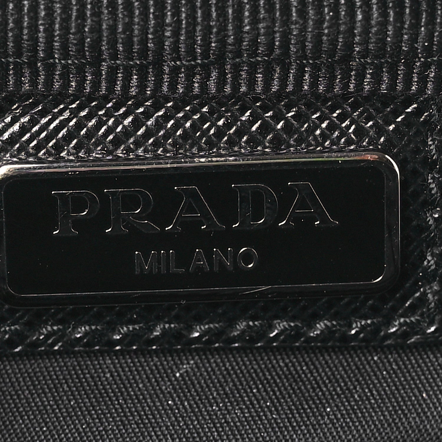 Prada Tessuto Nylon Vela Cosmetic Pouch Black 6 of 8