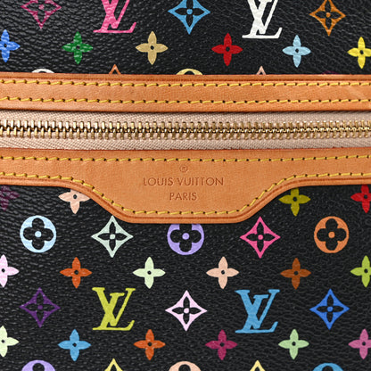Louis Vuitton Monogram Multicolor Pochette Plate GM Black 7 of 7