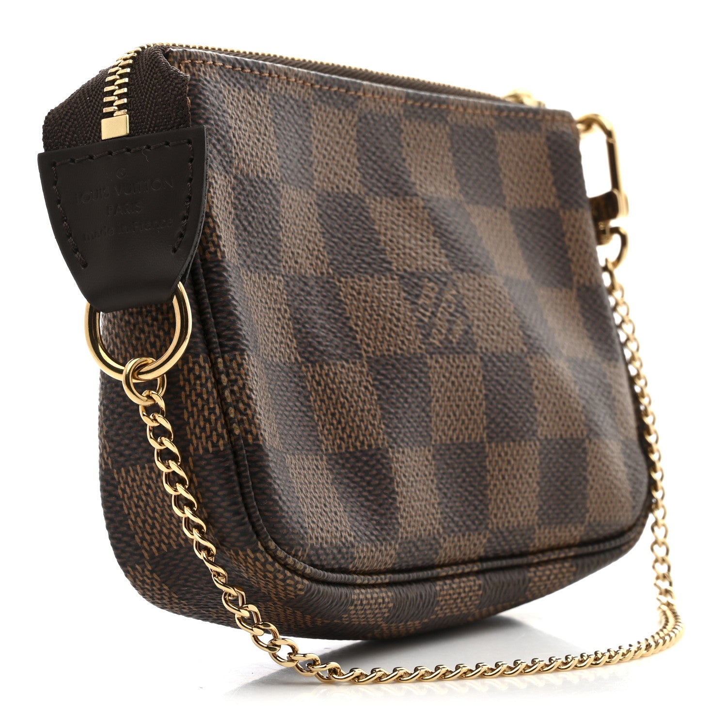 Louis Vuitton Damier Ebene Mini Pochette Accessories 3 of 7