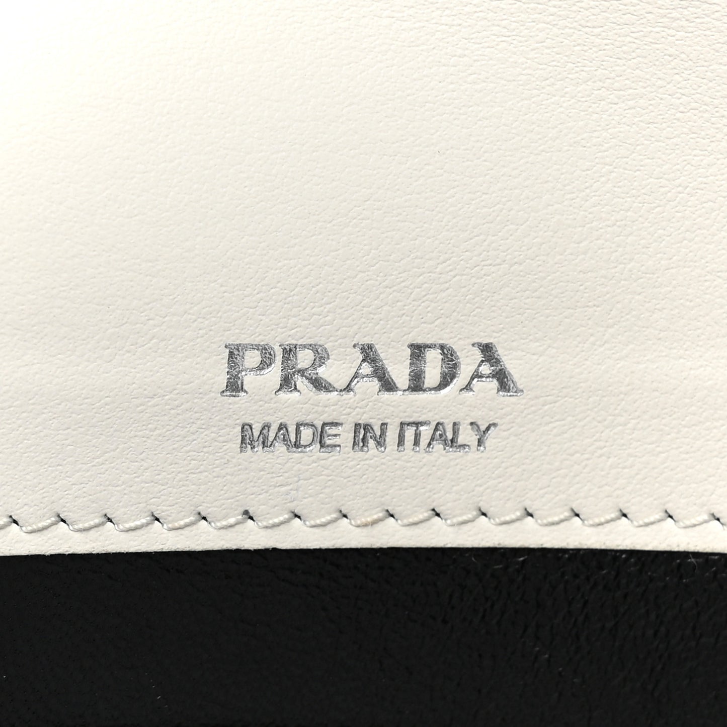 Saffiano City Calfskin Mini Envelope Bag White