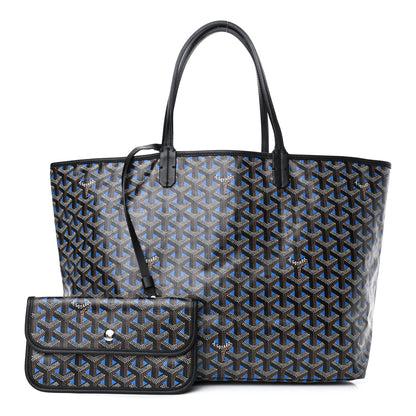Goyard Goyardine Saint Louis Claire Voie PM Black Blue 1 of 4