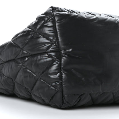 Chanel Nylon Quilted Small Coco Cocoon Tote Black 9 of 10