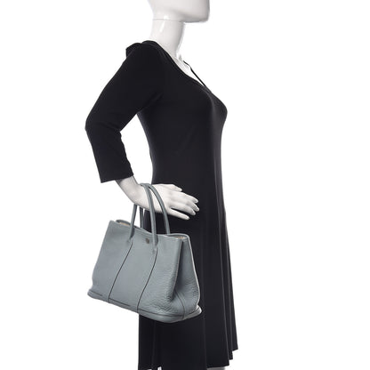 Hermes Fjord Garden Party Tote 30 TPM Ciel 2 of 12