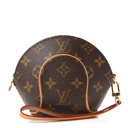 Louis Vuitton Monogram Mini Ellipse Wristlet Clutch 1 of 10