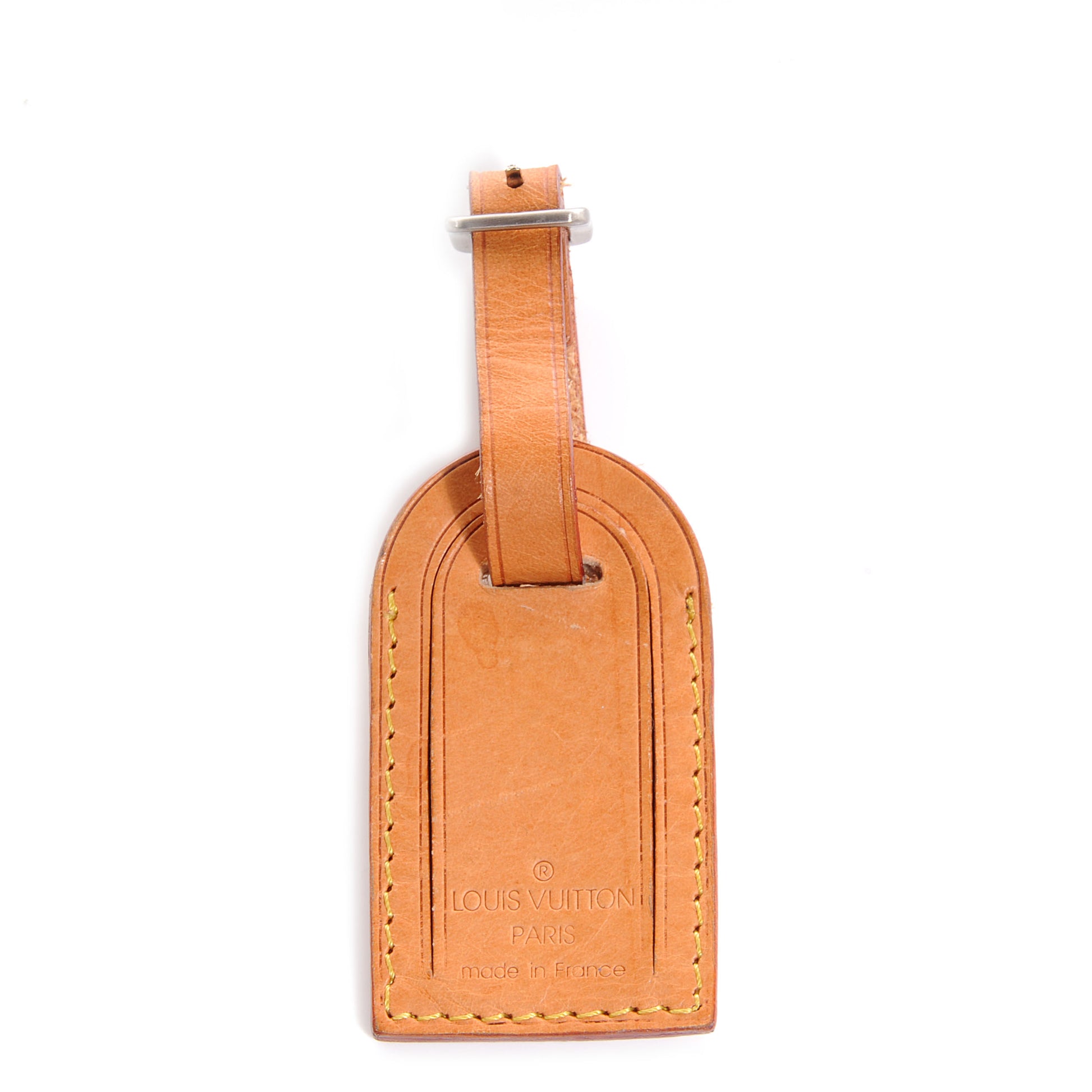 Louis Vuitton Vachetta Leather Luggage Tag 1 of 4