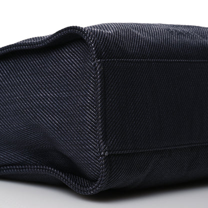 Chanel Woven Straw Raffia Large Deauville Tote  Black 10 of 18