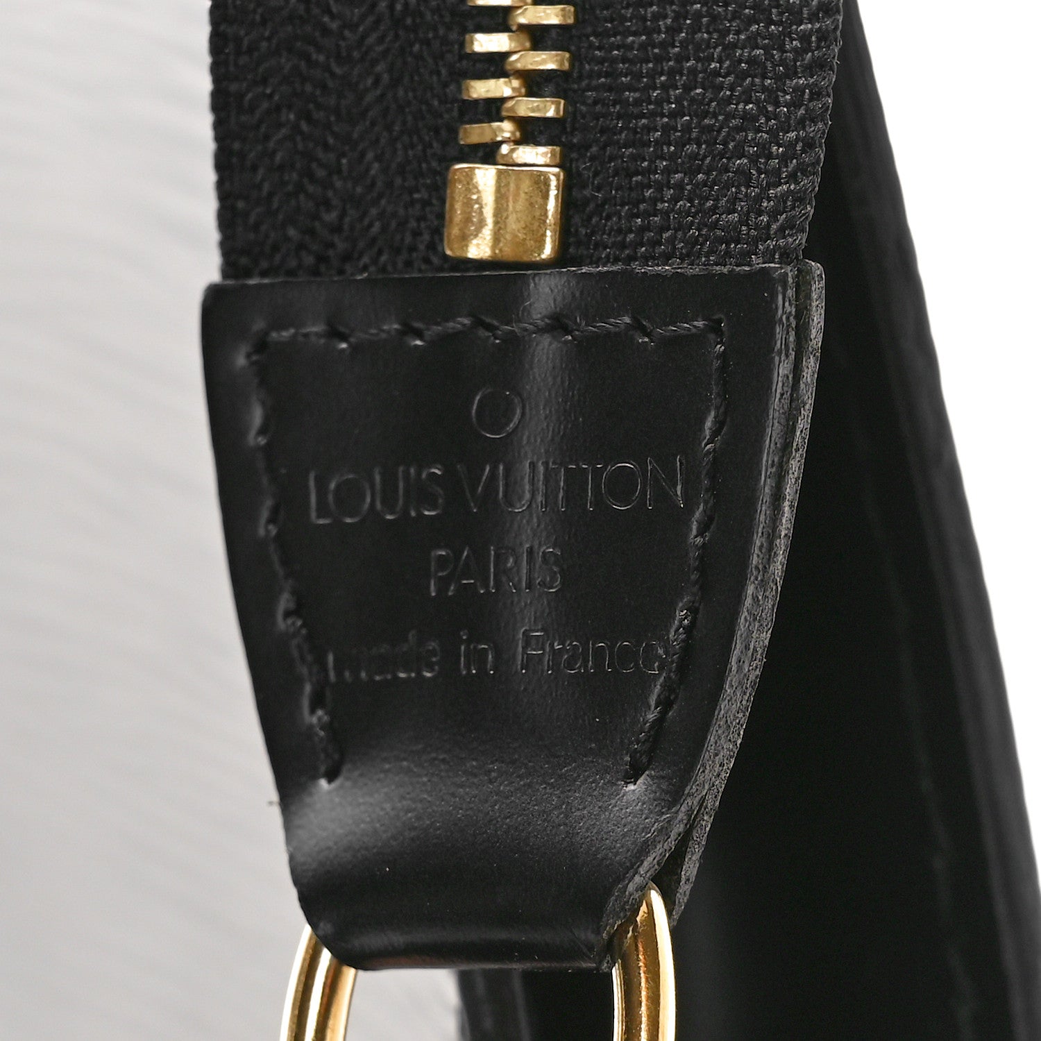 Louis Vuitton Epi Pochette Accessories 24 Black 7 of 10