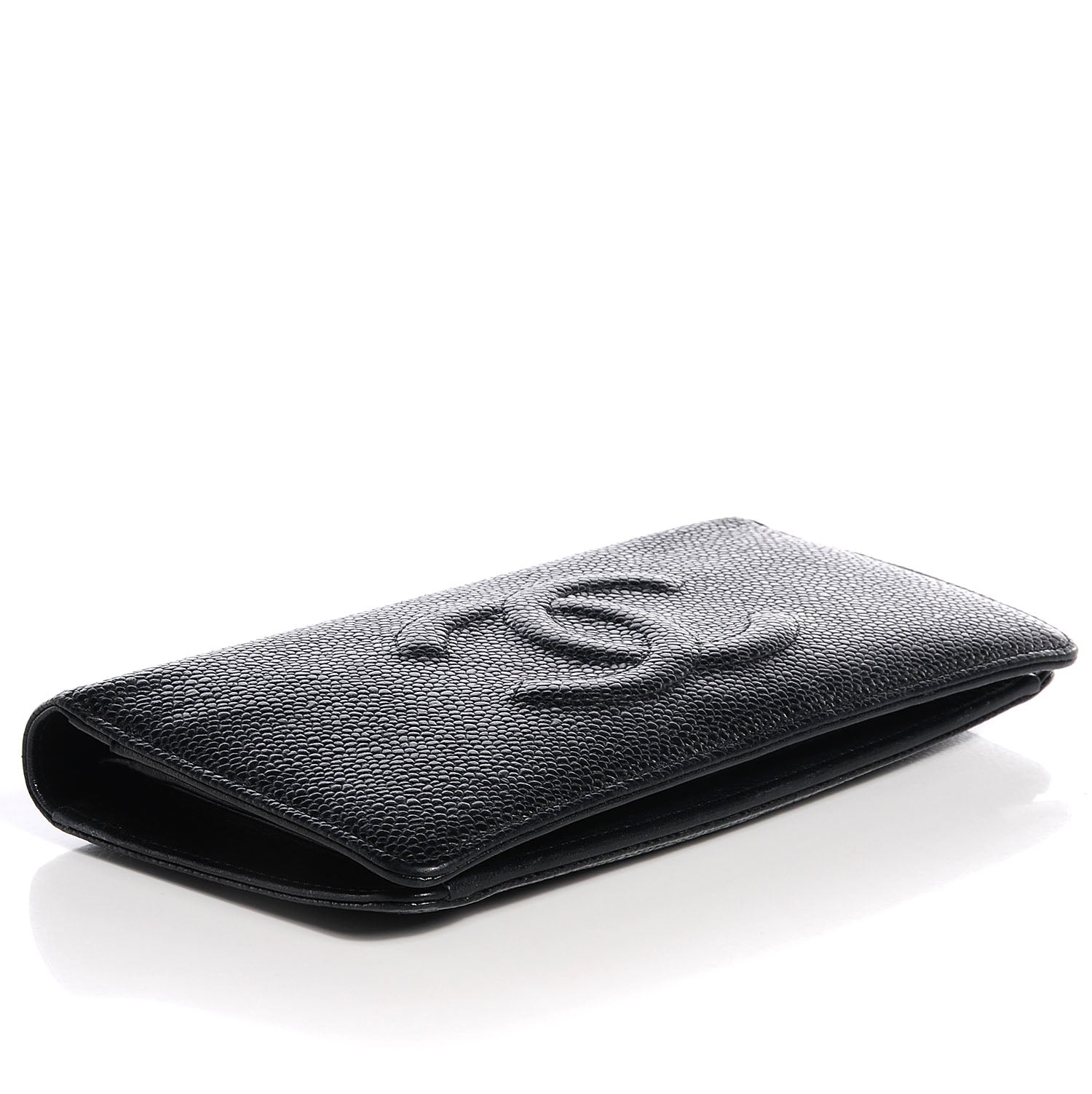 Chanel Caviar Yen CC Wallet Black 4 of 8