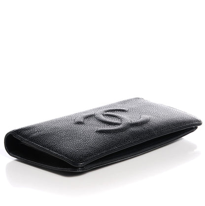 Chanel Caviar Yen CC Wallet Black 4 of 8