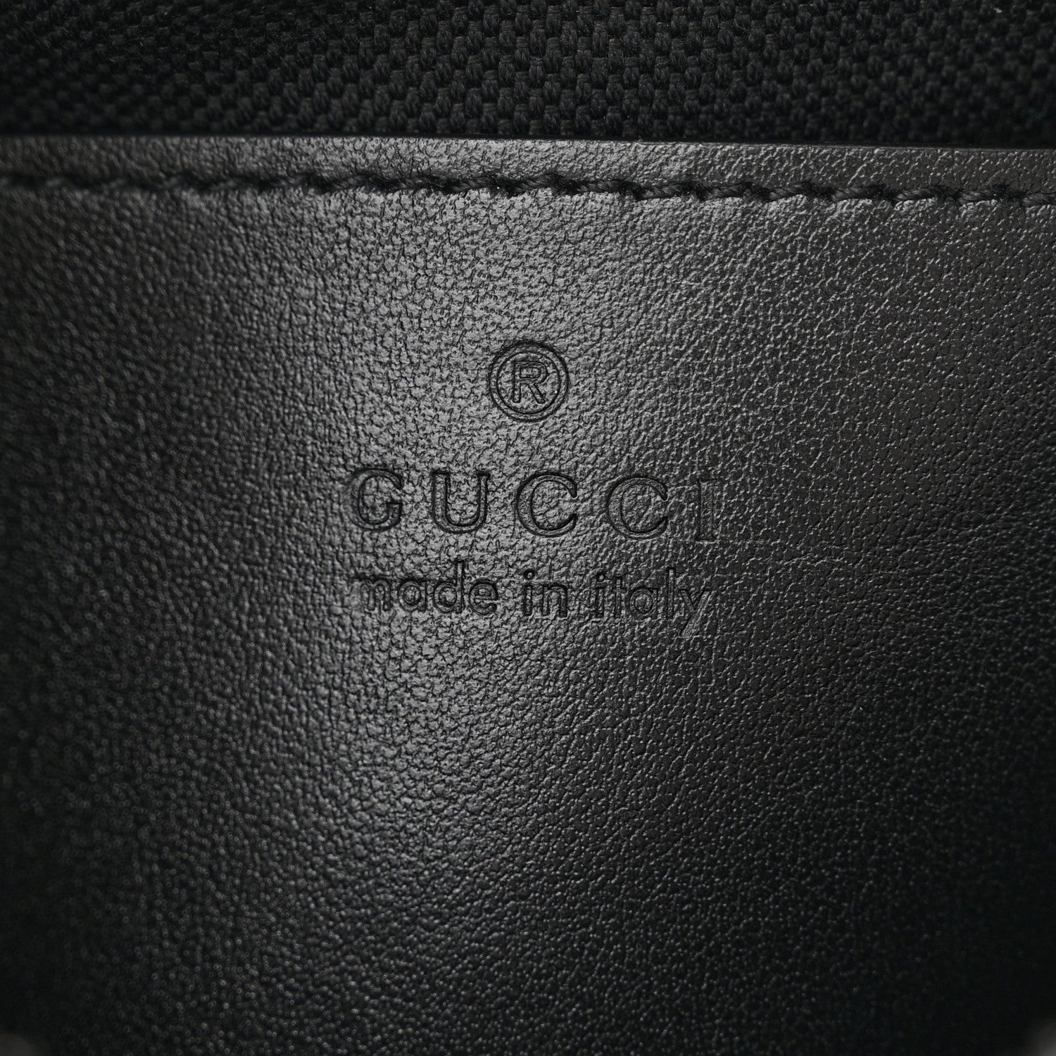 Gucci Calfskin Matelasse Monochrome Mini GG Marmont Chain Shoulder Bag Black 6 of 11