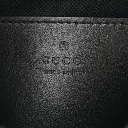 Gucci Calfskin Matelasse Monochrome Mini GG Marmont Chain Shoulder Bag Black 6 of 11