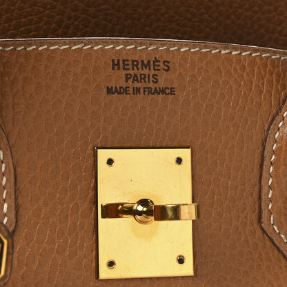 Hermes Ardennes Birkin 30 Naturelle 6 of 17
