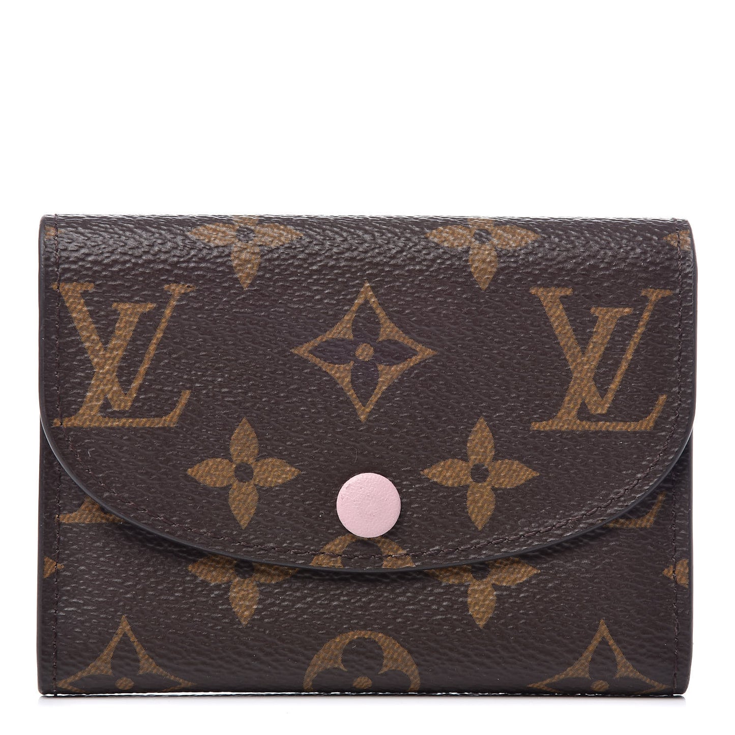 Monogram Rosalie Coin Purse Rose Ballerine