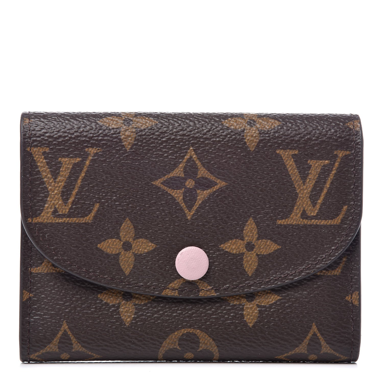 Louis Vuitton Monogram Rosalie Coin Purse Rose Ballerine 1 of 7