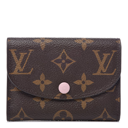 Louis Vuitton Monogram Rosalie Coin Purse Rose Ballerine 1 of 7