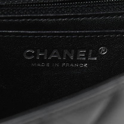 Chanel Lambskin Quilted Mini Rectangular Flap So Black 8 of 9