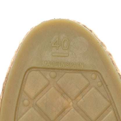 Chanel Tweed CC Espadrilles 40 Pink Black 6 of 9