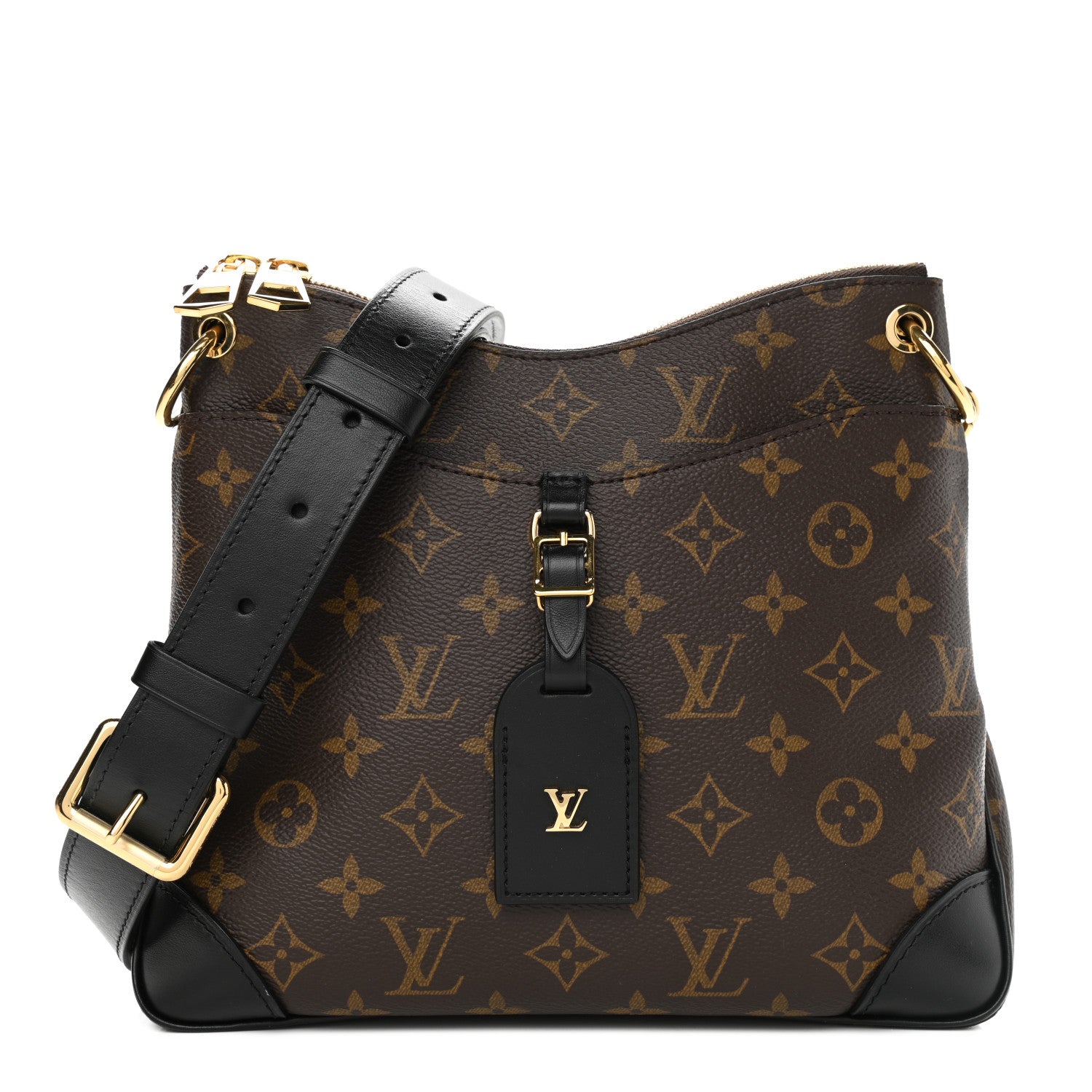 Louis Vuitton Monogram Odeon PM Black 1 of 9