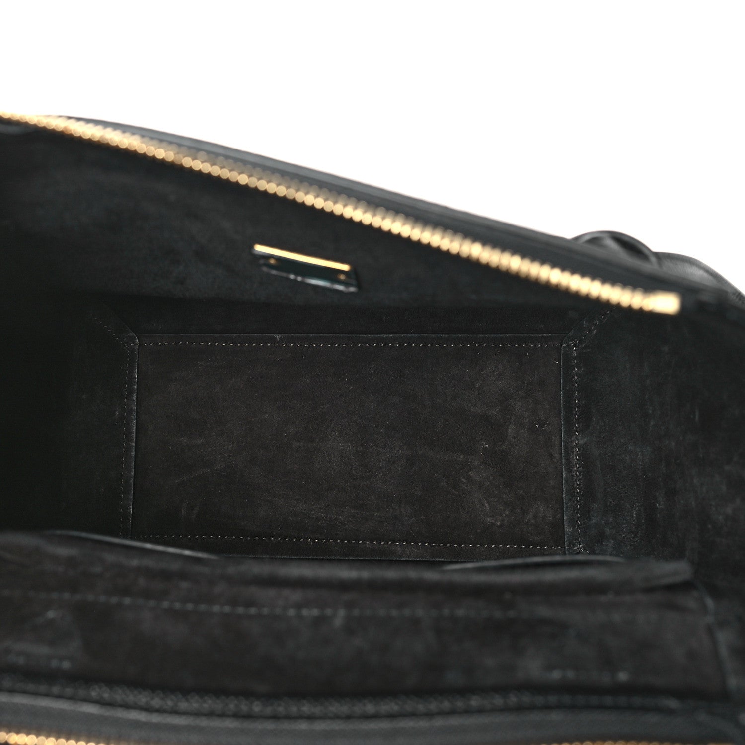 Celine Grained Calfskin Micro Belt Bag Black 5 of 9