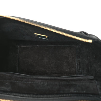 Celine Grained Calfskin Micro Belt Bag Black 5 of 9
