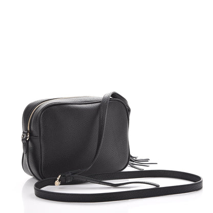 Gucci Pebbled Calfskin Small Soho Disco Bag Black 3 of 7