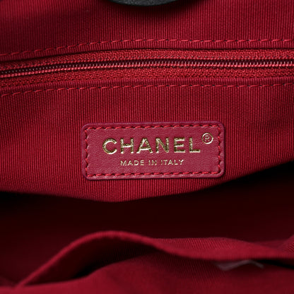 Chanel Calfskin Small Deauville Tote Black 7 of 11