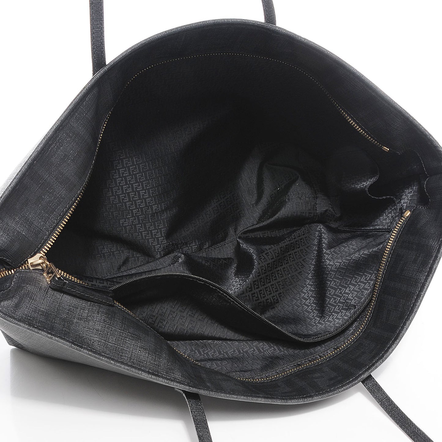 Zucca Spalmati Large Roll Tote Black