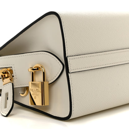 Prada Saffiano Cuir Small Kristen White 9 of 10