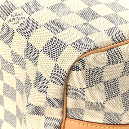 Louis Vuitton Damier Azur Speedy Bandouliere 30 9 of 11