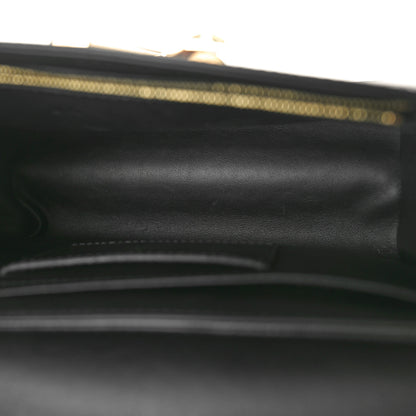 Louis Vuitton Epi Twist Braided Strap Shoulder Bag MM Black 5 of 9