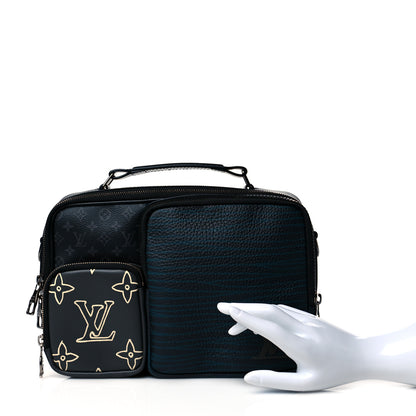 Louis Vuitton Monogram Eclipse Patchwork Multipocket Messenger 2 of 9