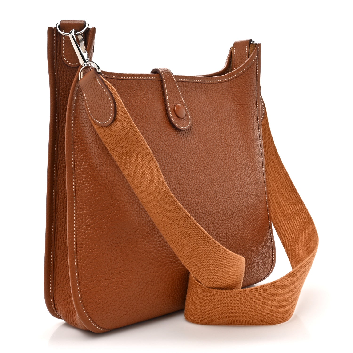 Hermes Taurillon Clemence Evelyne PM Gold 3 of 10