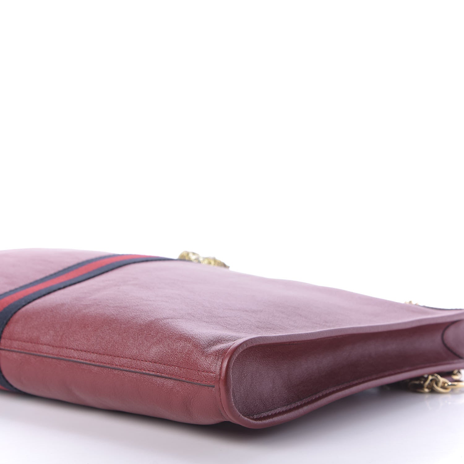 Gucci Calfskin Large Rajah Chain Tote Romantic Cherry 7 of 9