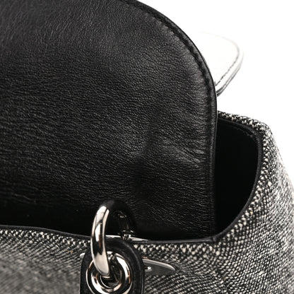 Christian Dior Tweed Mini Lady Dior Black 11 of 15