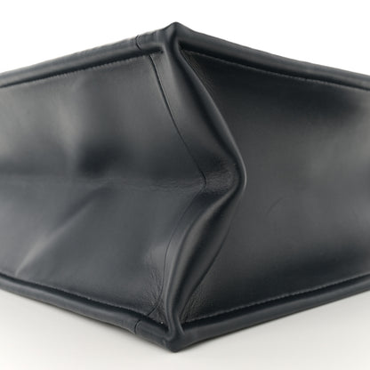 Christian Dior Oblique Calfskin Medium Book Tote With Strap Blue Multicolor Blue Multicolor 10 of 12