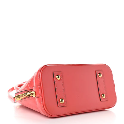 Louis Vuitton Vernis Alma BB Rose Litchi 4 of 11