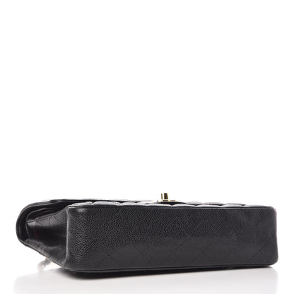 Chanel Caviar Quilted Medium Double Flap Black 4 of 13