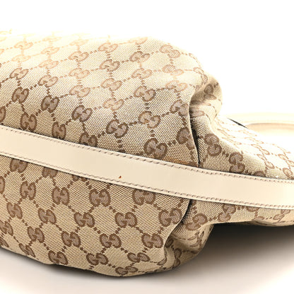 Gucci Monogram Medium Scarlett Studded Tote Off White 10 of 12