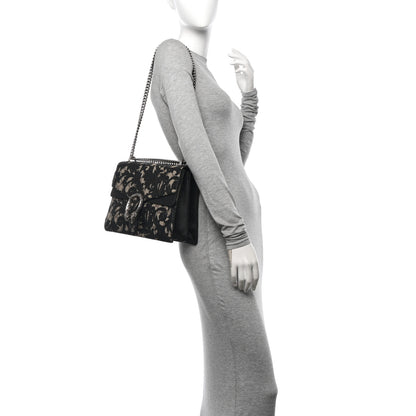 Gucci GG Supreme Monogram Arabesque Medium Dionysus Shoulder Bag Black 2 of 10