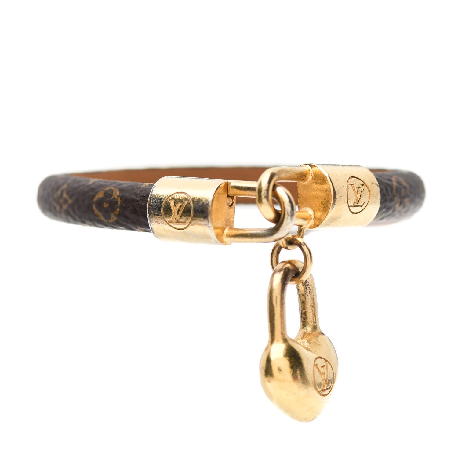 Louis Vuitton Monogram Crazy In Lock Bracelet 17 1 of 5