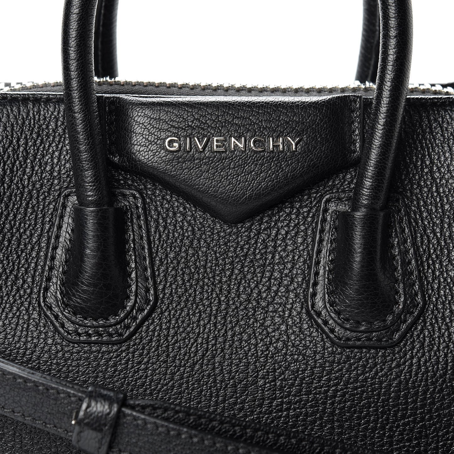 Sugar Goatskin Mini Antigona Black