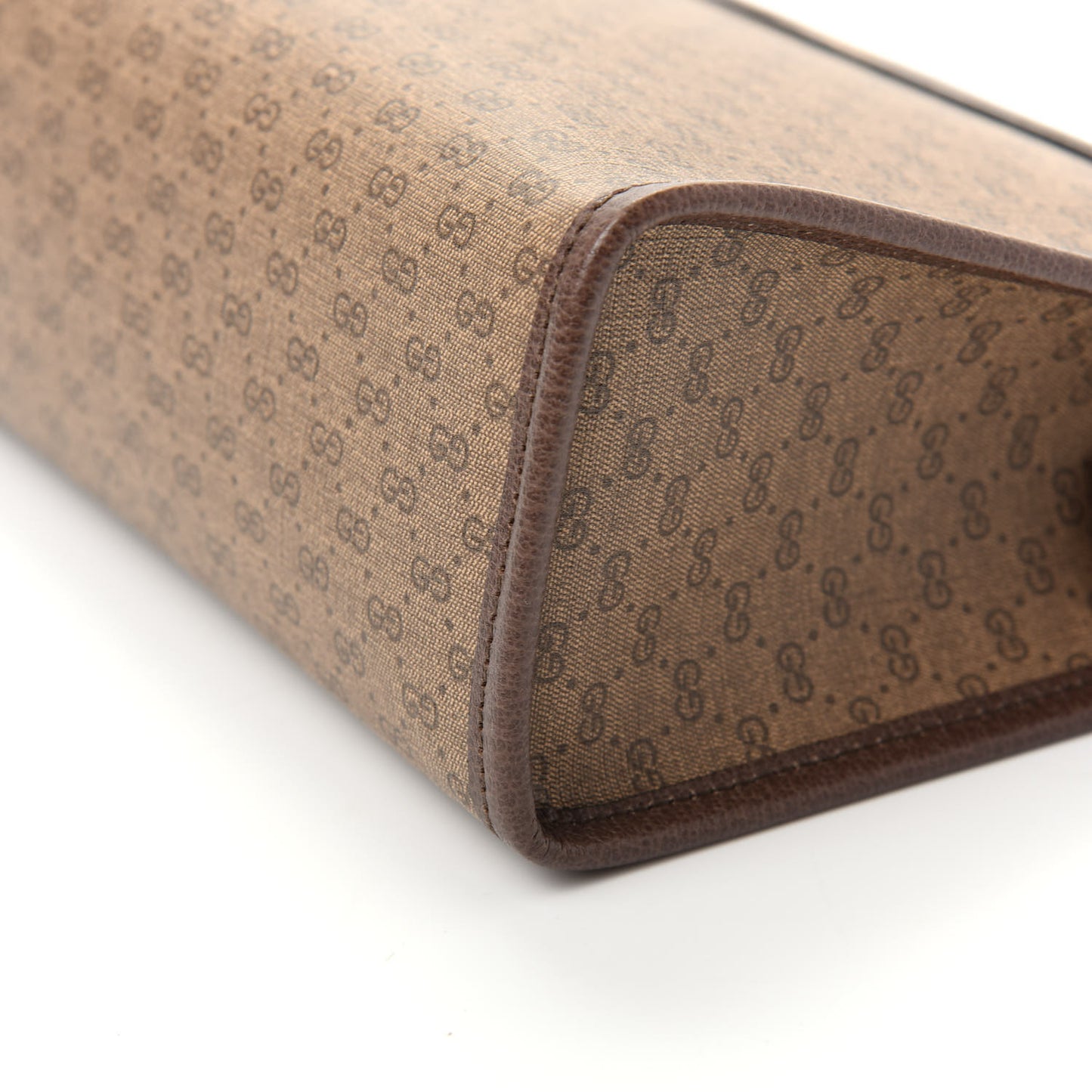 Mini Vintage GG Supreme Monogram Zip Pouch Beige New Acero