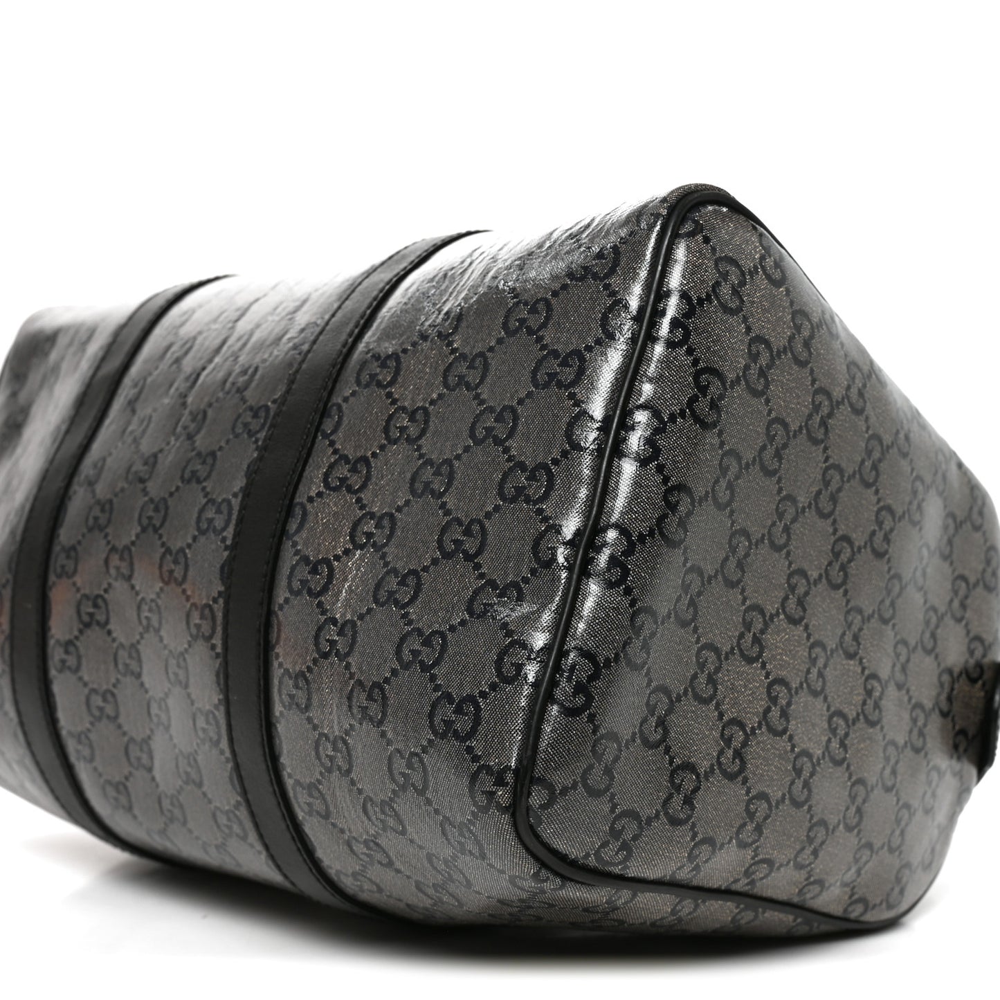 Crystal Monogram Medium Joy Boston Black
