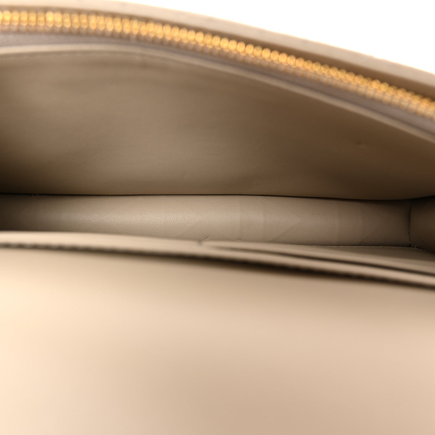 Christian Dior Supple Calfskin Caro Pouch with Chain Sand 5 of 12