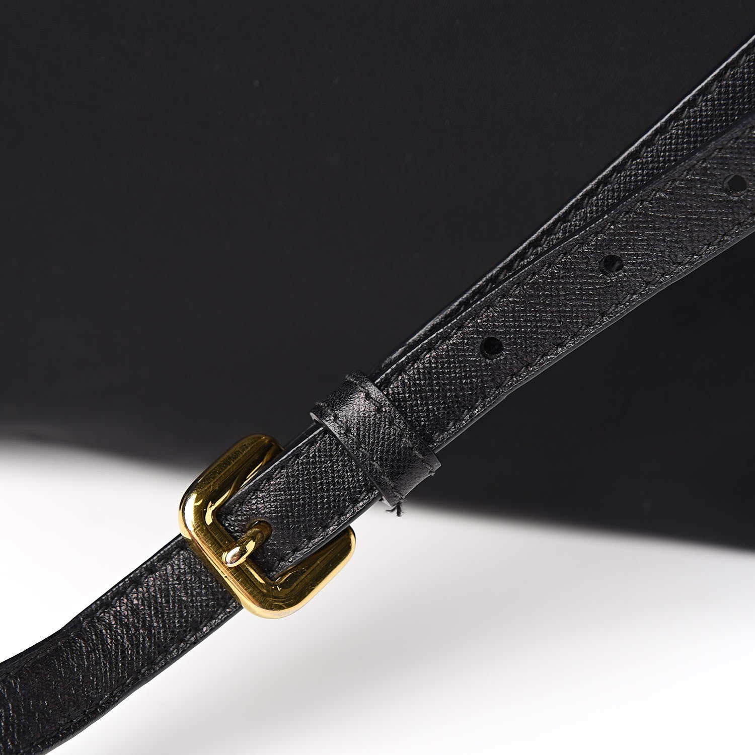 Prada Tessuto Nylon Saffiano Tote Black 13 of 15